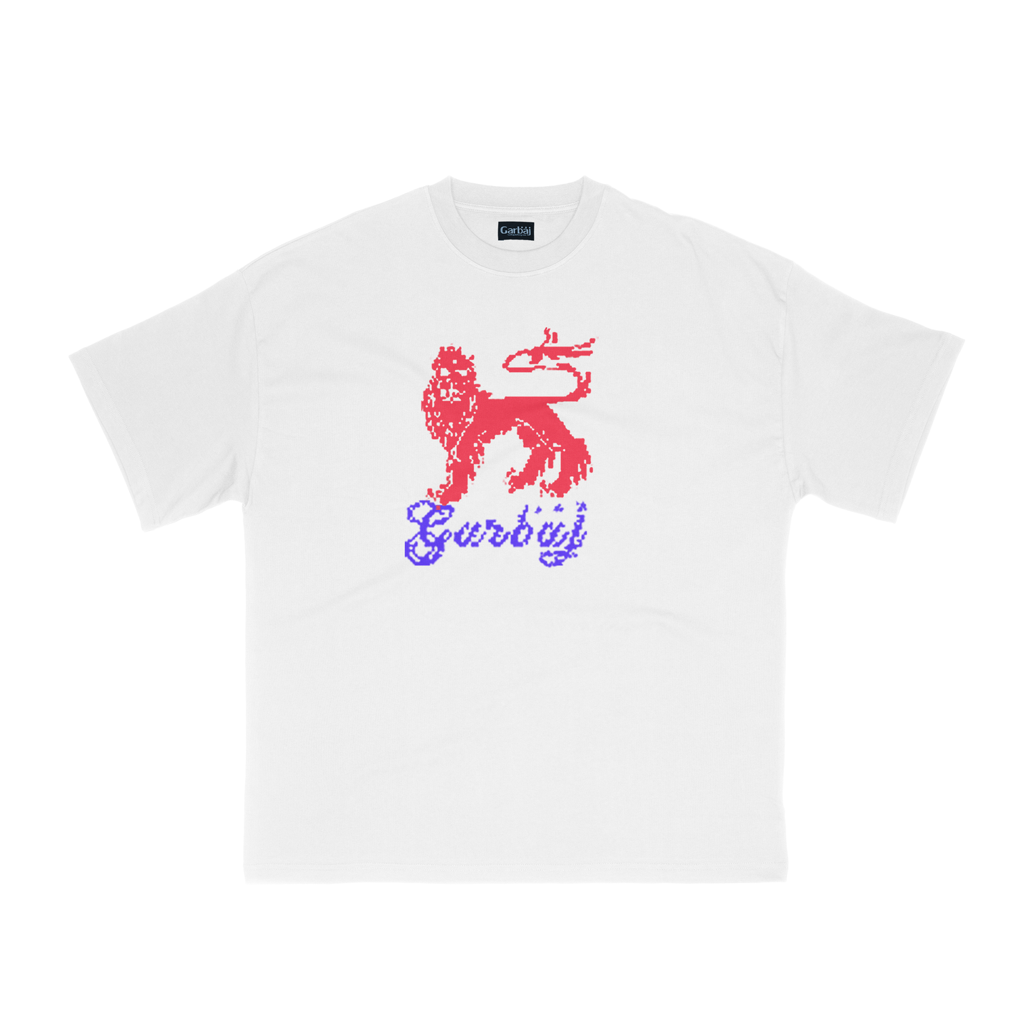 White Statant Guardant Tee
